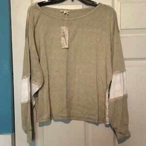 NWT Mystree L/S Top - Size L